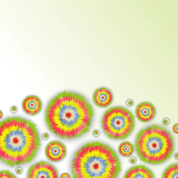 Abstrakte Blumen Muster Hintergrund — Stockfoto