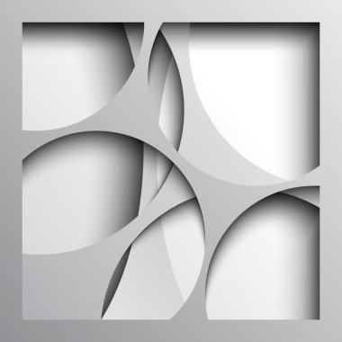 Gölgeler ile geometrik arka plan