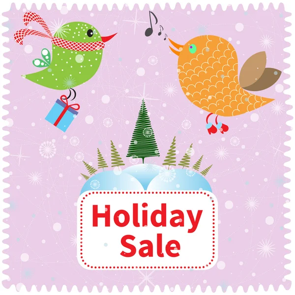 Holiday sale banner