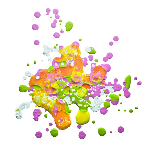 Splash blot banner — Stock Photo, Image