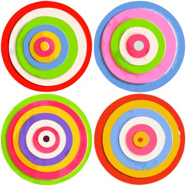 Renkli Daireler kümesi