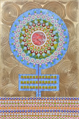 Özgün çiçek sanat kompozisyon