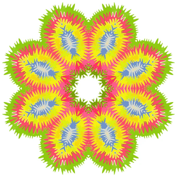 Λουλουδάτο μοτίβο δαντέλα γύρο — Φωτογραφία Αρχείου