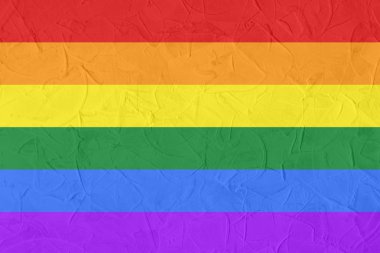 Eşcinsel ve Lgbt bayrak, kültür simgesi.