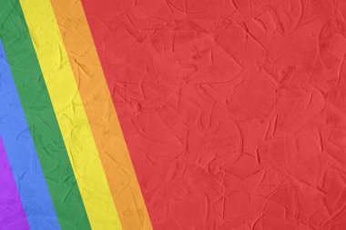 Eşcinsel ve Lgbt bayrak, kültür simgesi.