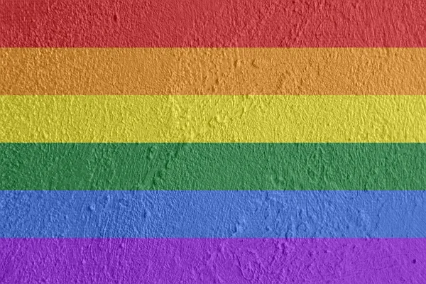 Bandera gay y LGBT, símbolo de cultura . —  Fotos de Stock