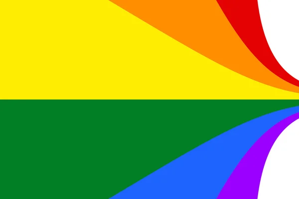 Gay i Lgbt sztandar, symbol kultury. — Zdjęcie stockowe