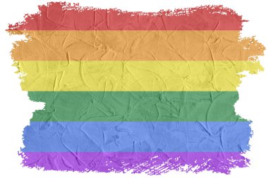 Eşcinsel ve Lgbt bayrak, kültür simgesi.