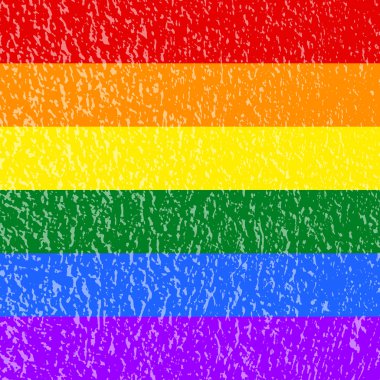 Eşcinsel ve Lgbt Gökkuşağı bayrağı