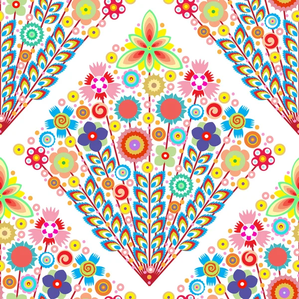 Abstract flowers pattern — Stock Photo, Image