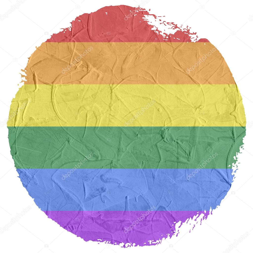 Gay and LGBT rainbow flag
