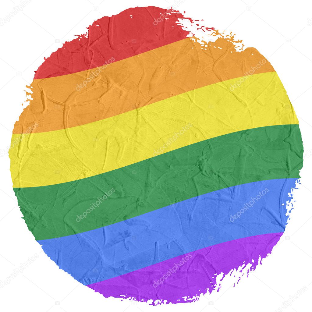 Gay and LGBT rainbow flag