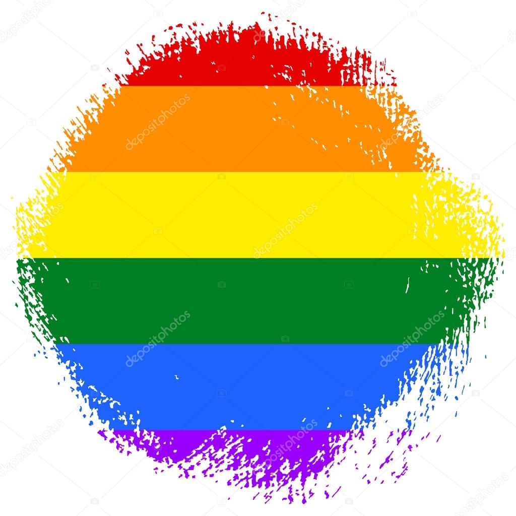 Gay and LGBT rainbow flag