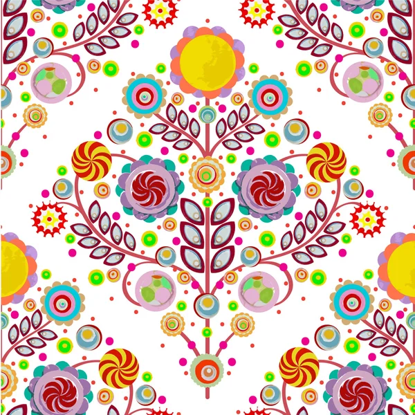 Summer floral pattern — Stock Photo, Image