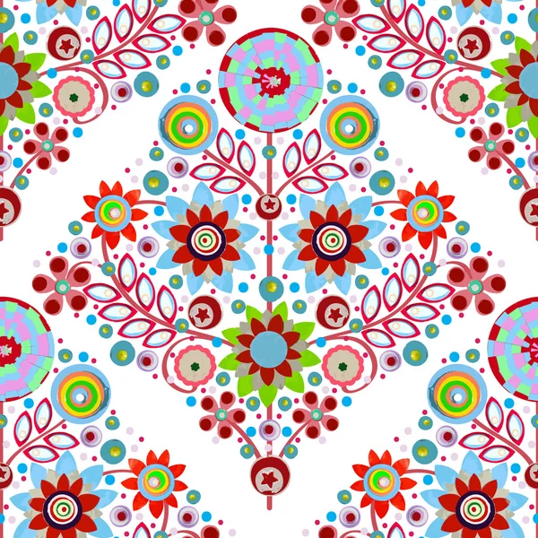 Summer floral pattern — Stock Photo, Image