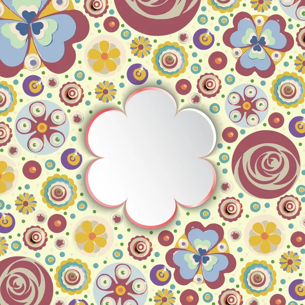 Floral composition background — Stock Photo, Image