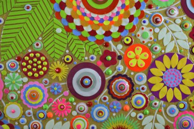 Özgün çiçek arka plan