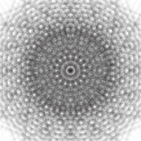 Conception circulaire monochrome — Image vectorielle