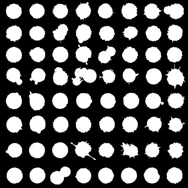 Ink blots collection Stock Vector Image by ©goldenshrimp 68379897