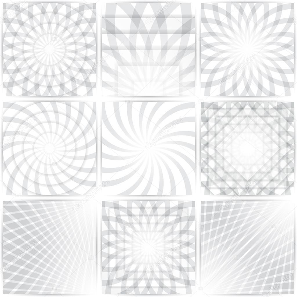 Geometric patterns set