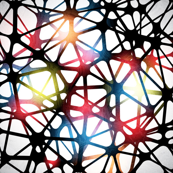 Треугольный абстрактный фон
