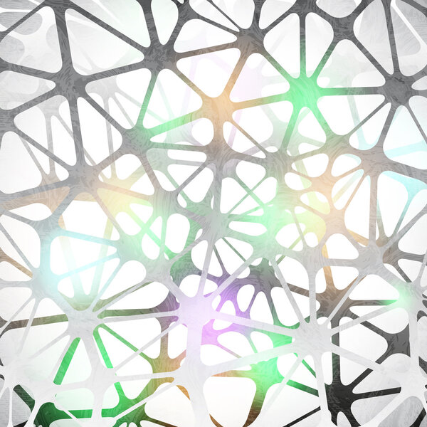 Polygonal molecular structure