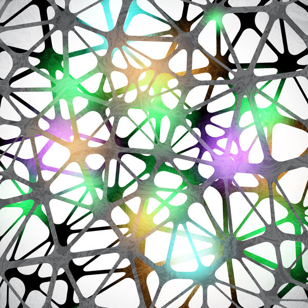 Triangular abstract background