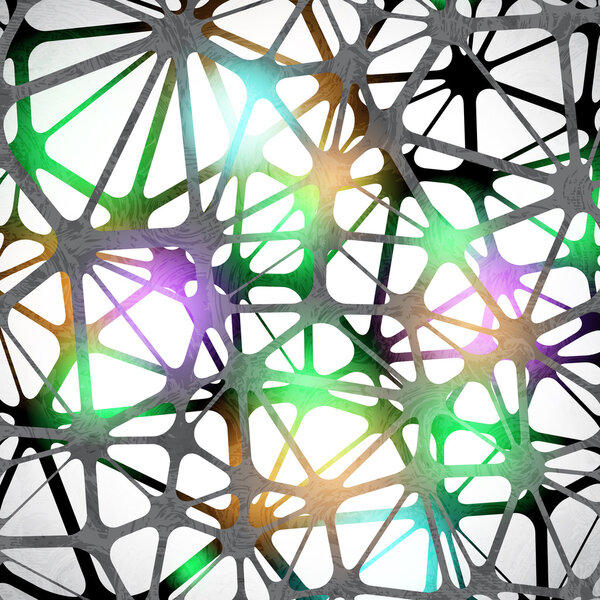 Triangular abstract background