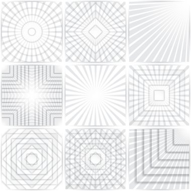 Beyaz ve gri arka planlar