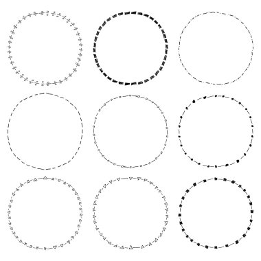 Kare etiketleri kümesi