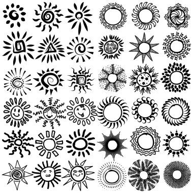 Güneş simgeler kümesi