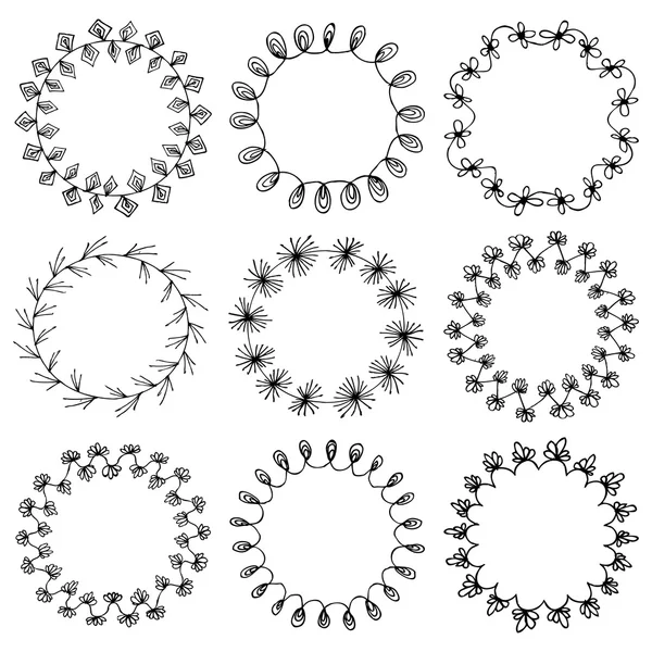 Set de etiquetas de marco — Archivo Imágenes Vectoriales