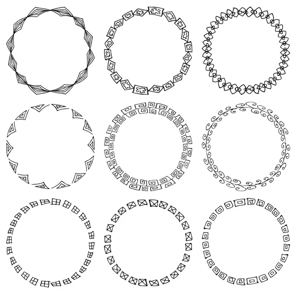 Set de etiquetas de marco — Archivo Imágenes Vectoriales