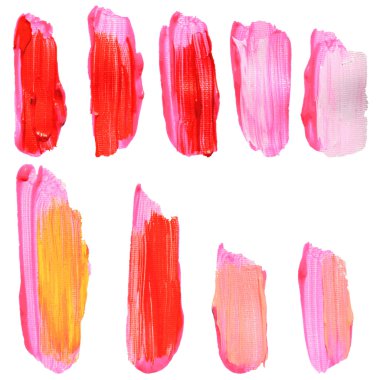 Vektör Yağlıboya Resim kümesi