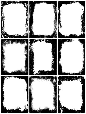 grunge vektör kümesi