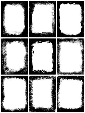 grunge vektör kümesi