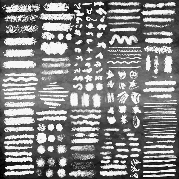 Tebeşir vuruş, eğik çizgiler kümesi,