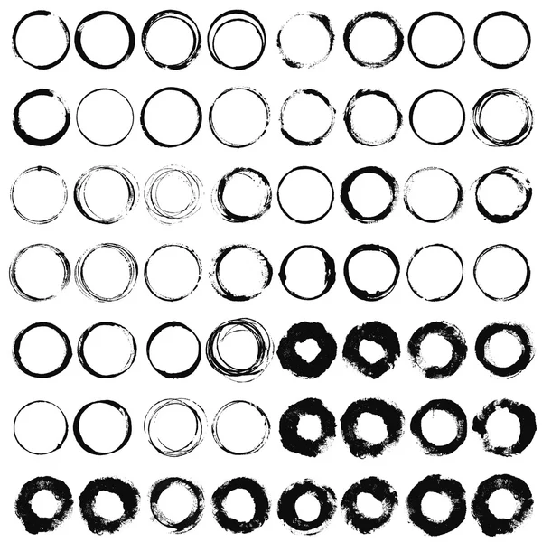 Daire boya ile çizilmiş.