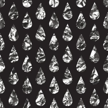 Yağmur. Kusursuz vektör deseni