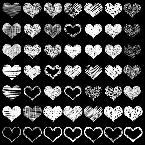 grunge kalpler kümesi