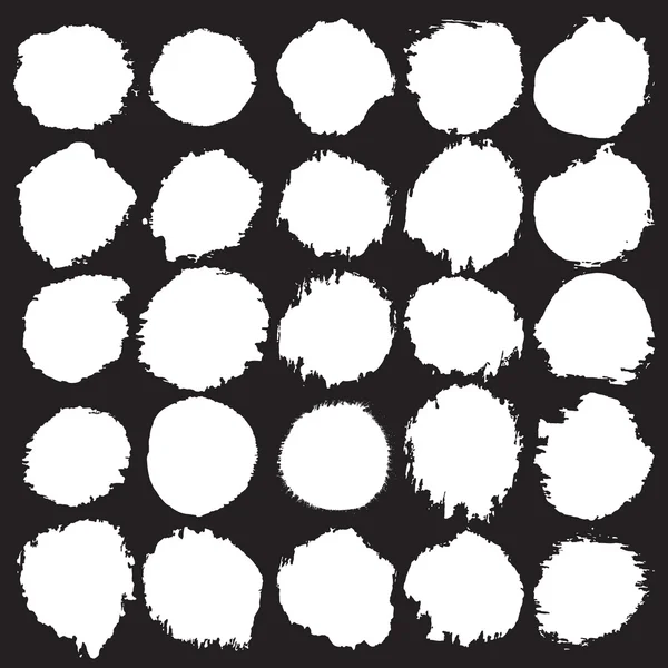 Poškrábaný skvrny bílé barvy — Stockový vektor