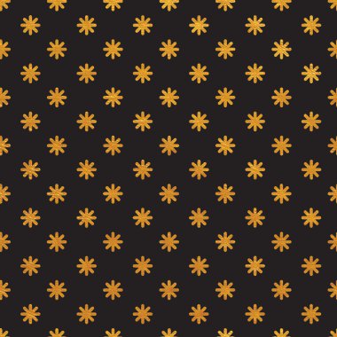 Dikişsiz altın çiçek duvar kağıdı