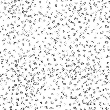 numbers seamless background.