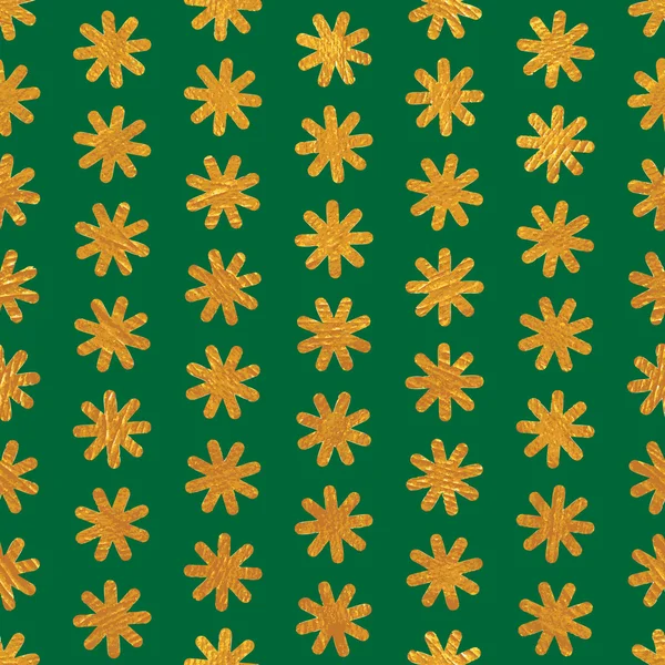 Nahtlose Muster Hintergrund auf grün, — Stockvektor