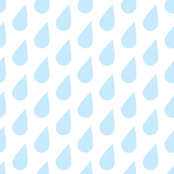 Fondo de las gotas de lluvia — Vector de stock