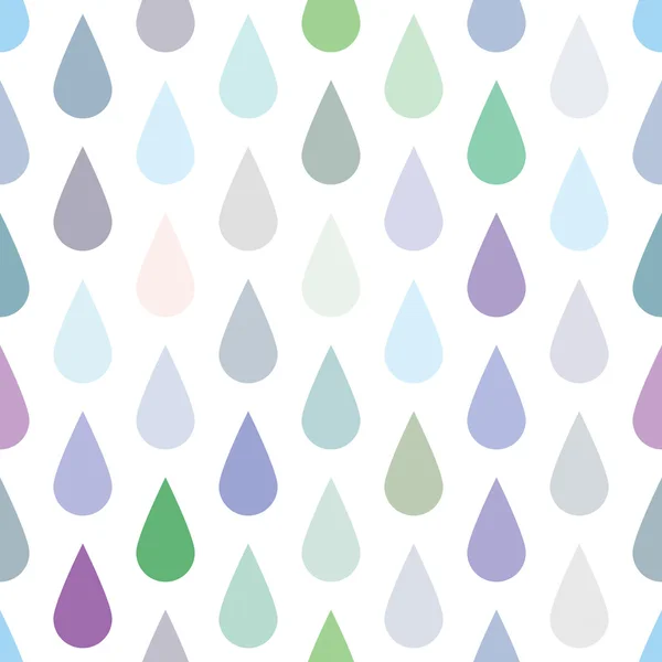 Fondo de las gotas de lluvia — Vector de stock