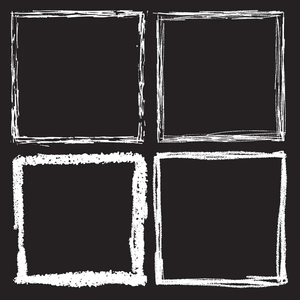 Grunge siyah ve beyaz çerçeve