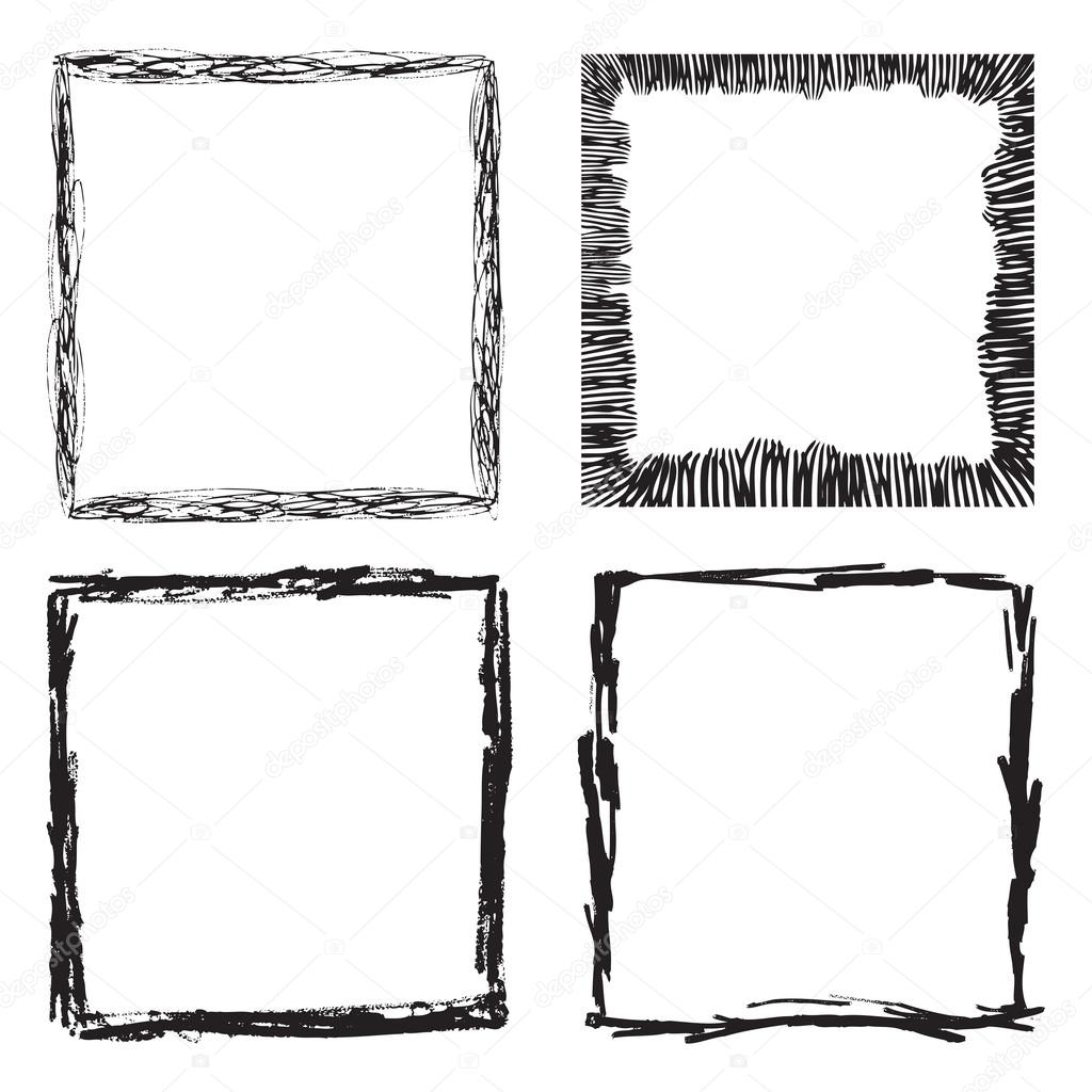 Overlay Distress Border Frame