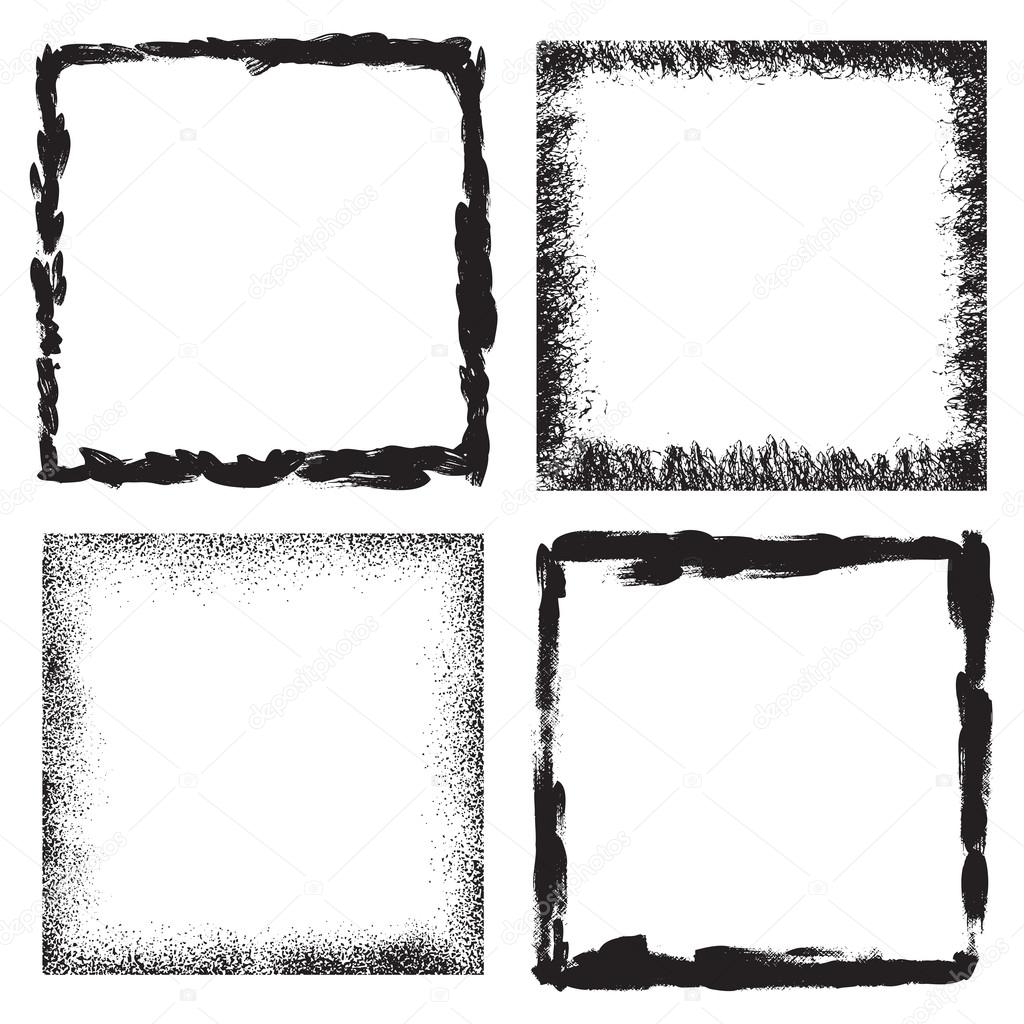 Overlay Distress Border Frame