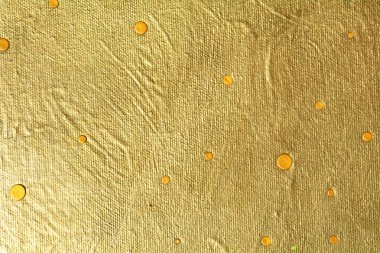 Altın dokulu yüzeyi,